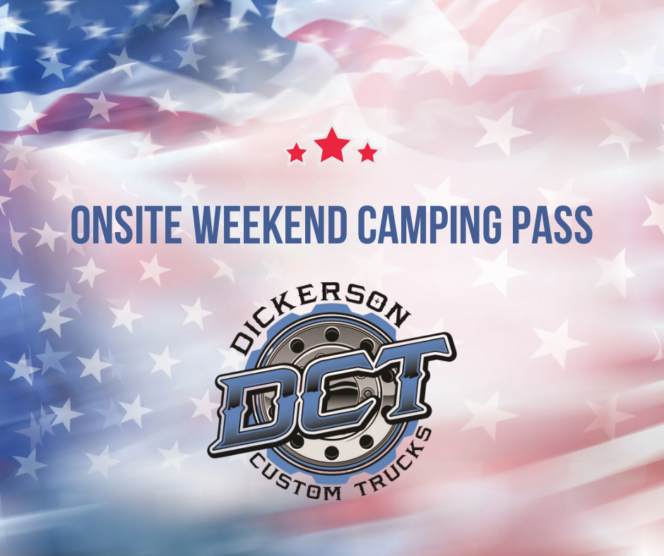On Site Weekend Camping Pass - No Hookups